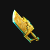 golden fist sword symbol