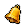 golden fruit vegas classic bell symbol