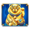 golden furong lucky cat symbol