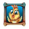 golden gals hen hunt chick symbol