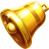 golden joker fortune bell symbol