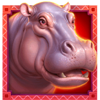 golden lion wheel of fortune hippo symbol