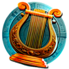 golden midas harp symbol