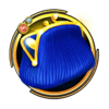 golden piggy bank purse symbol