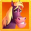 golden piggy farm horse symbol