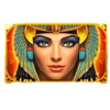 golden queen cleopatra symbol