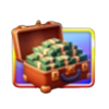 golden rails express money bag symbol