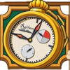 golden railway journey watch symbol