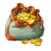 golden saloon bag symbol