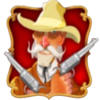 golden saloon sheriff symbol