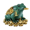 golden serpent frog symbol