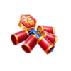 golden snake firecracker symbol