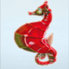 golden whale seahorse symbol
