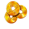 golden wins deluxe coins symbol