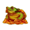 golden wisdom golden cash frog symbol