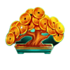 golden wisdom golden cash tree symbol
