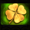 good luck 40 lines clover symbol
