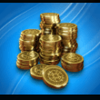 good luck 40 lines gold coin symbol