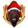 great buffalo christmas charm buffalo symbol
