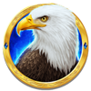 great buffalo christmas charm eagle symbol