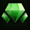 green diamond green gem symbol