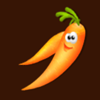 green grocery carrot symbol