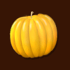 green grocery pumpkin symbol