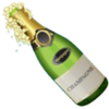 green light champagne symbol