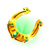 green slot horseshoe symbol