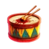 grim circus drum symbol