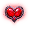 hades flames of fortune heart symbol
