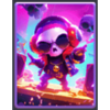 hallo win party skeleton dj symbol