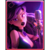 hallo win party witch singer symbol