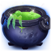 halloween hot cauldron symbol