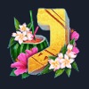 happy hawaiians j symbol