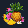 happy hawaiians pineapple symbol