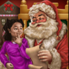 happy holidays santa symbol