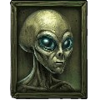 haunted crypt alien symbol