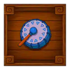 heart of tiki blue drum symbol