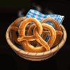 heidi hilde und helga go wild pretzel symbol