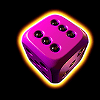 hell hot dice 20 purple symbol