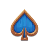 hen heist hold and win spade symbol