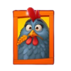 henhouse hustle hold and win chicken symbol