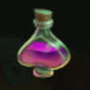 hex pink potion symbol