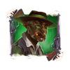 high noon duel green man symbol