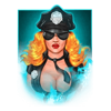 highway stars police woman symbol