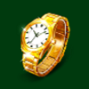 hit bar gold watch symbol
