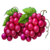 hit the crown hold and spin grapes symbol