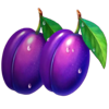 hit the crown hold and spin plums symbol