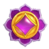 holi hai purple symbol